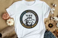 Father's Day SVG PNG DXF EPS Husband Father King Hero SVG Product Image 4