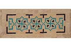 Asian old ceramic mosaic Product Image 1