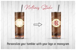 2 Monogram Cigars Patterns for 20oz SKINNY TUMBLER. Product Image 3
