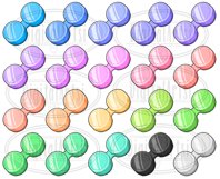 Kawaii Contact Case Clipart Product Image 2