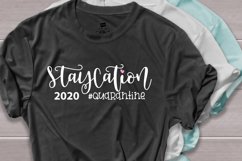Staycation svg, Quarantine sv Product Image 2
