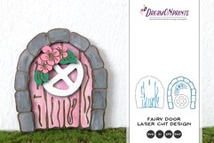 Fairy Door Laser Cut Files Product Image 1