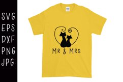 Mr And Mrs SVG Product Image 1