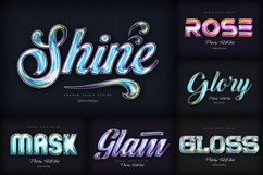 Holographic Text Logo Effects Bundle Product Image 6