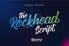Rockhead script - Free Font of The Week Product Image 1