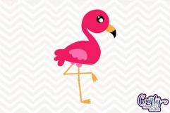 Pink Flamingo | Summer Flamingo Svg Design Product Image 2