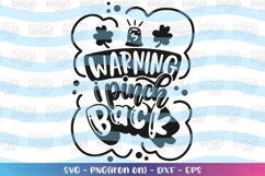 St. Patrick's Day svg Warning I pinch back Product Image 2