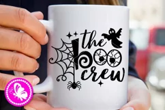 The boo crew svg Halloween party decor Kids shirt Cricut png Product Image 2