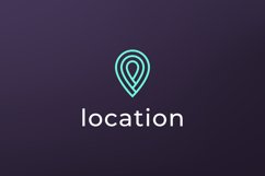 pin position destination location logo Product Image 1