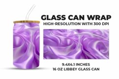 Purple Silk Glass Can Wrap Product Image 1