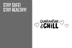 Quarantine Chill_Graphic ART_PNG &amp; JPEG file Product Image 2
