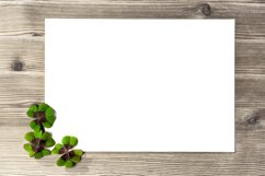 St. Patrick's Day paper mockup template stock photo Product Image 1