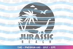 Summer svg Jurassic Beach clipart Product Image 1