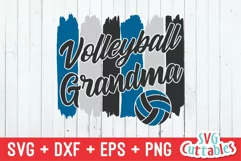Volleyball SVG | Volleyball Grandma | Shirt Design Product Image 2