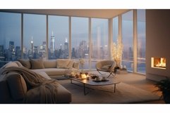 cozy blurred modern condo interior Product Image 1