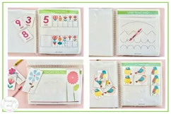 Spring Busy Binder | Toddler and Preschool Activities Product Image 2