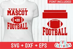 Football SVG | Football Template 003 | Shirt Design Product Image 1