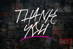 Blank Shack - Monoline Graffiti Font Product Image 7