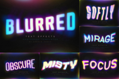 Gradient Blur Text Effects Bundle Product Image 7