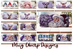 100 3D Christmas Tree Mug Wrap Bundle, Gnome Sublimation PNG Product Image 7