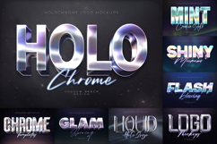Holographic Text Logo Effects Bundle Product Image 7