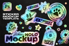 Sticker Mockups Bundle Product Image 7