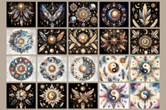 180 Celestial and Boho Tumbler Wraps, 20 oz, BUNDLE Product Image 8