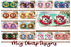 120 Fantasy Mug Wrap Designs | 11oz &amp; 15oz Sublimation PNG Product Image 5