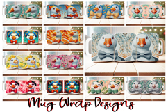 120 Duck Goose Mug Wrap PNG Bundle | 11oz 15oz Sublimation Product Image 3