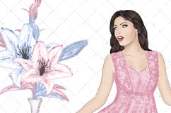 Pastel Fashion Watercolor Clipart Product Image 8