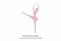ballerina - vector artwork set Product Image 5