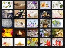 200 AROMATHERAPY OIL, CANDLES, PHOTOSHOP BACKGROUND BACKDROP Product Image 5
