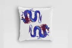 Dragon. T-shirt sublimation. Png, jpg Product Image 3