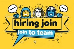 Hiring Join Background Product Image 1