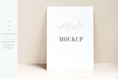 Poster Mockup | Editable Mockup Poster| Mock up Product Image 1