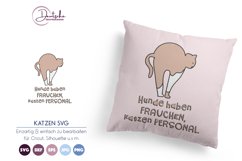 Katzen haben Personal SVG | Katze SVG Product Image 1