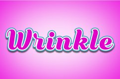 Wrinkle Editable Photoshop Text Style Effect Product Image 1