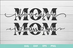 I love you mom svg, mother day svg, mom svg Product Image 1