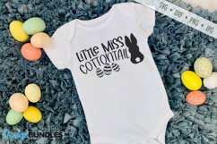Little Miss Cottontail SVG | Easter SVG | Kids Easter Product Image 1