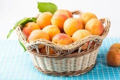 Apricots in a basket Product Image 1