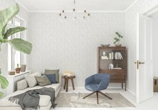 Wall mockup - Wallpaper mockup - Living room scene Product Image 8