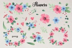 Watercolor Flowers Product Image 4