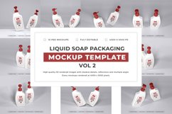 Liquid Soap Packaging Mockup Template Bundle Vol 2 Product Image 1