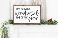 It's The Most Wonderful Time SVG DXF PNG Cut File Product Image 1