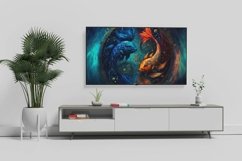 Samsung Frame Tv Art, Zodiac Sign Pisces Set of 4 Product Image 4