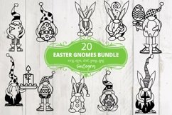 20 Easter Gnome Bundle SVG Product Image 2