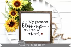 My greatest blessings, Includes alternates for mom! Product Image 4