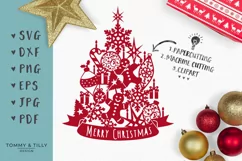 Assorted Christmas Tree - SVG EPS DXF PNG PDF JPG Cut File Product Image 1