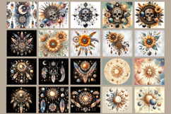 180 Celestial and Boho Tumbler Wraps, 20 oz, BUNDLE Product Image 9