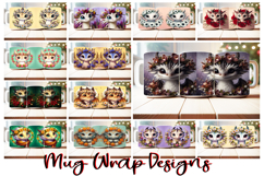 120 Fantasy Mug Wrap Designs | 11oz &amp; 15oz Sublimation PNG Product Image 6